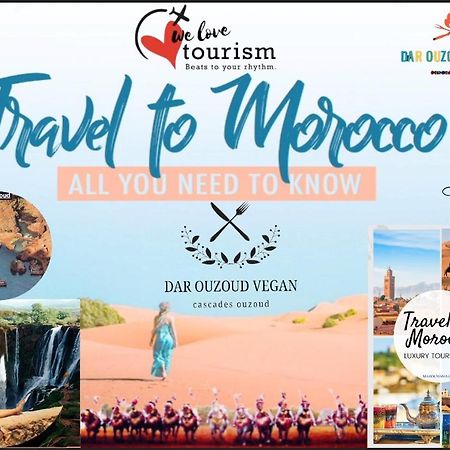 Готель Dar Ouzoud Vegan Екстер'єр фото